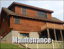  Williston, North Carolina Log Home Maintenance